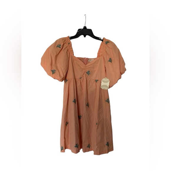 Altar'd State Dresses & Skirts - Altar'd State Peach Cactus Mini Dress, NWT